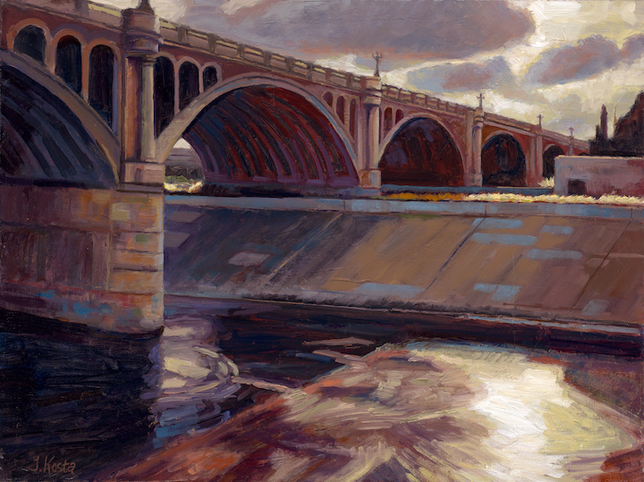 Broadway Bridge Viaduct by John Kosta