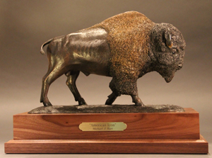 American Icon (Bison) by Michael Hart