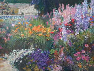 Medtierranean Garden by Henri Plisson